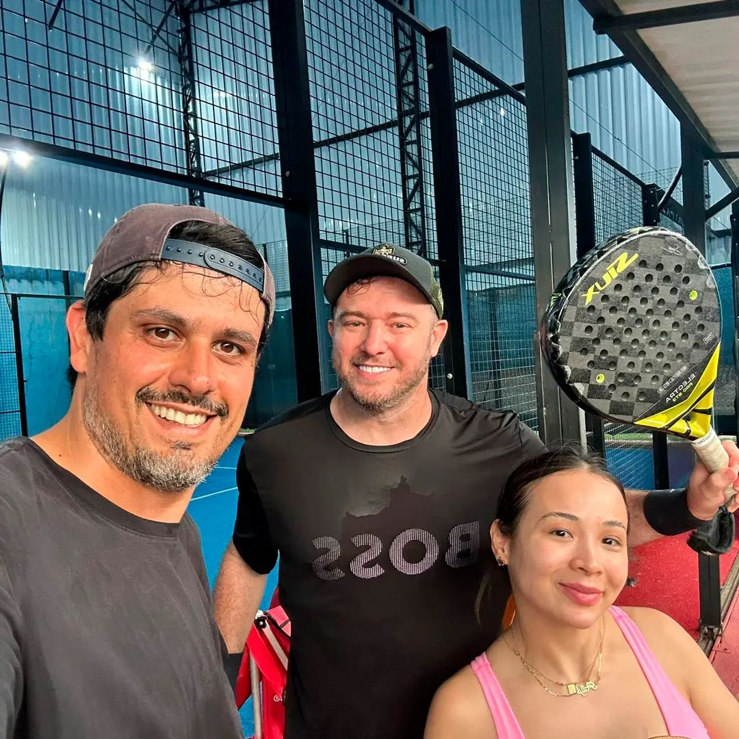 Treino de padel em São Paulo