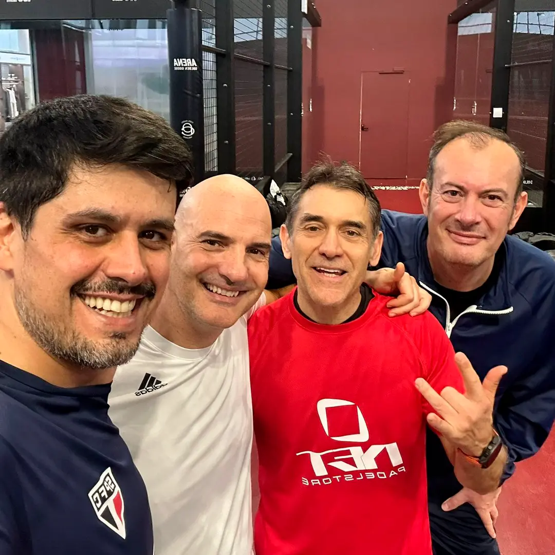 Professor Padel SP em ação